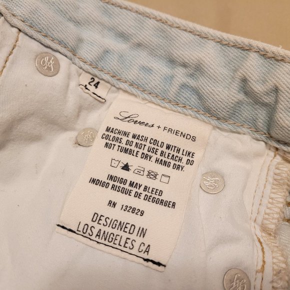 Lovers + Friends JACK HIGH-RISE SHORT IN BIXBY - Picture 13 of 16